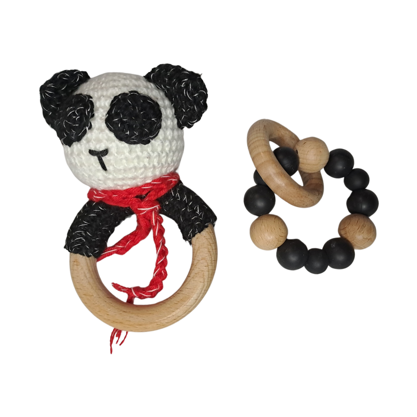 Baby Gift box with Panda rattle