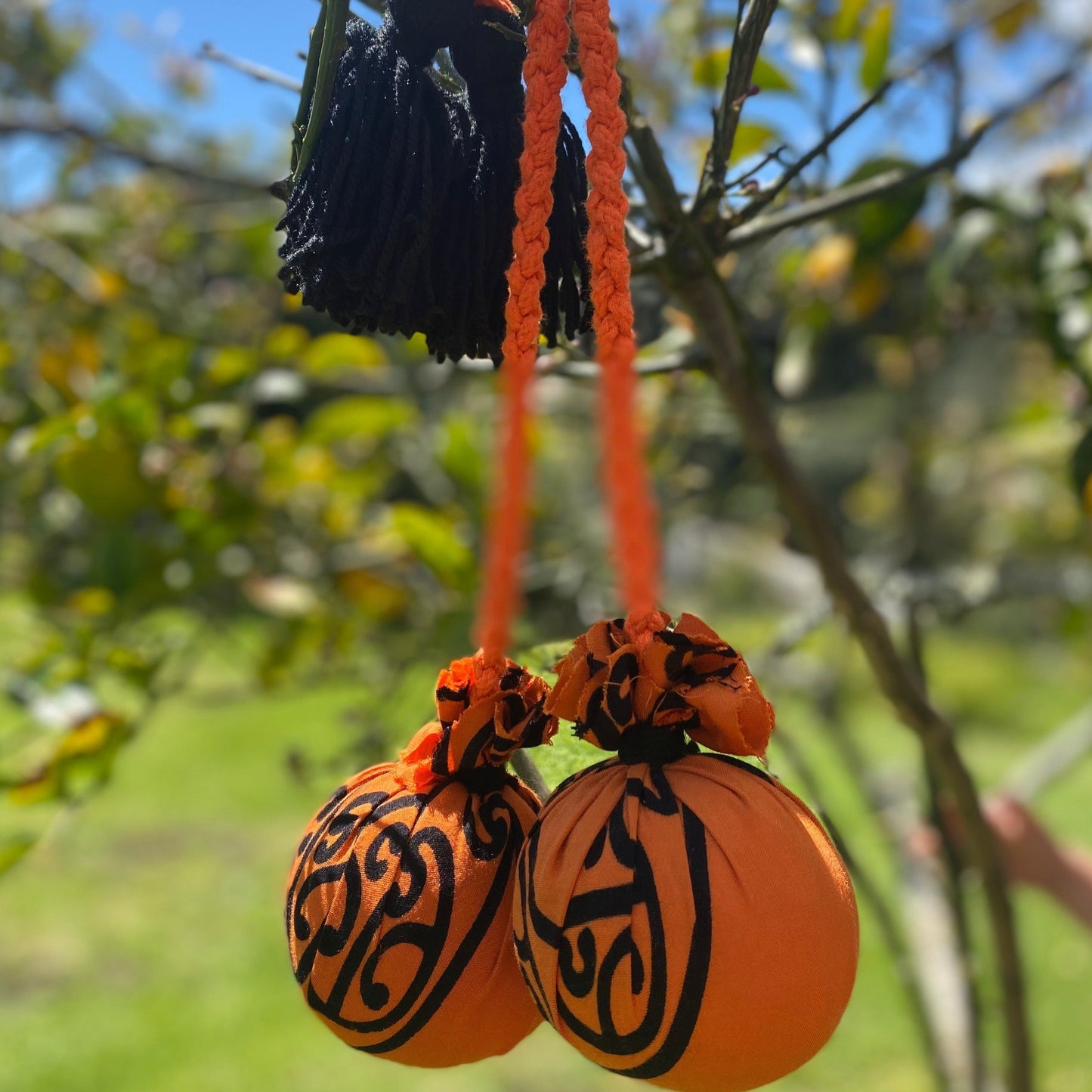 Maori Orange Mangopare poi Orange cord