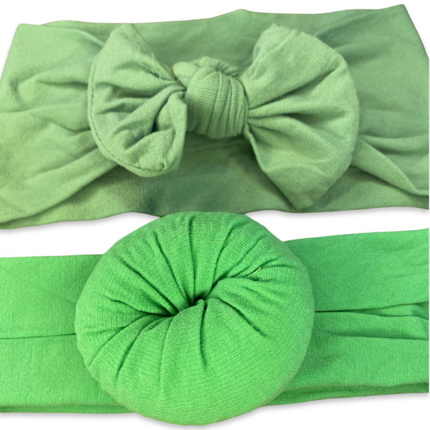 Girls' green themed baby gift pack