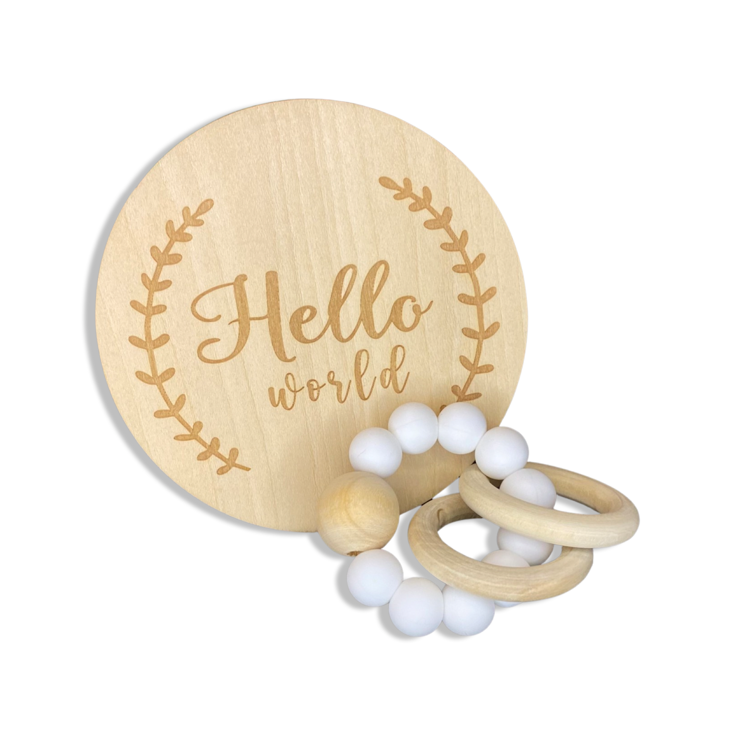 Girls' green themed baby gift pack