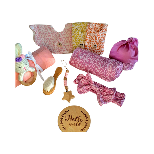 Baby Gift box with Bunny rattle