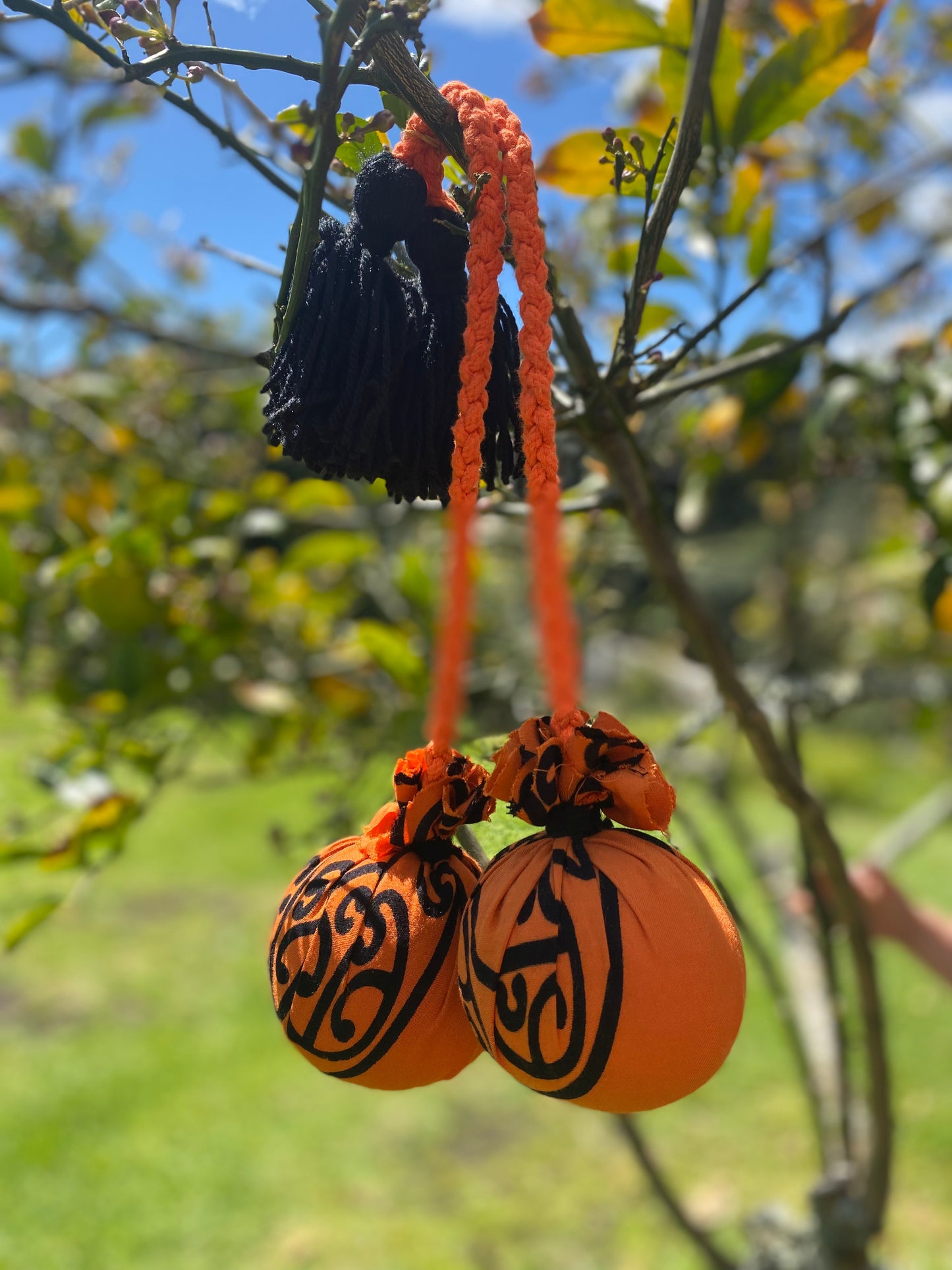 Maori Orange Mangopare poi Orange cord